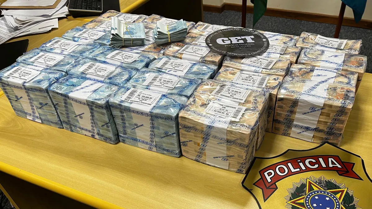 Dinheiro conduzido para a delegacia e posteriormente liberado
